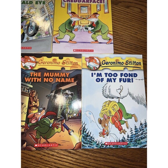 GERONIMO STILTON PAPERBACK CHAPTER BOOKS Scholastic Lot of 10 - Picture 4 of 7